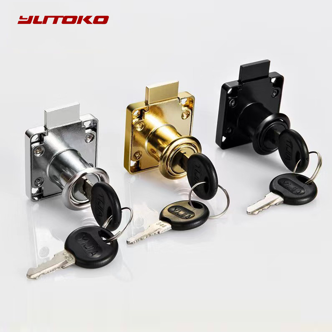 Furniture Hardware Manufacturer - Yutoko 高級デスク引き出しロック ワードローブロック キャビネットロック 家具カムロック