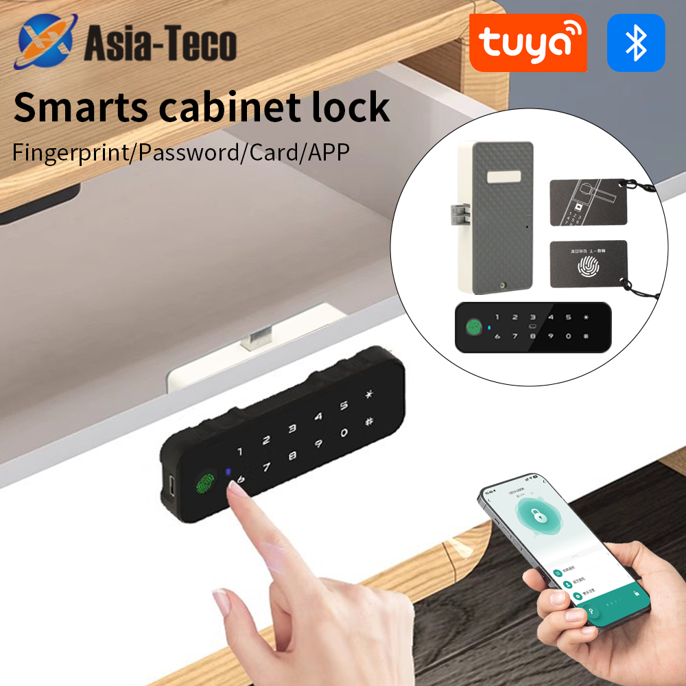 Tuya Bluetooth スマート木製キャビネット指紋ロ - Furniture Hardware Manufacturer のレビューと価格