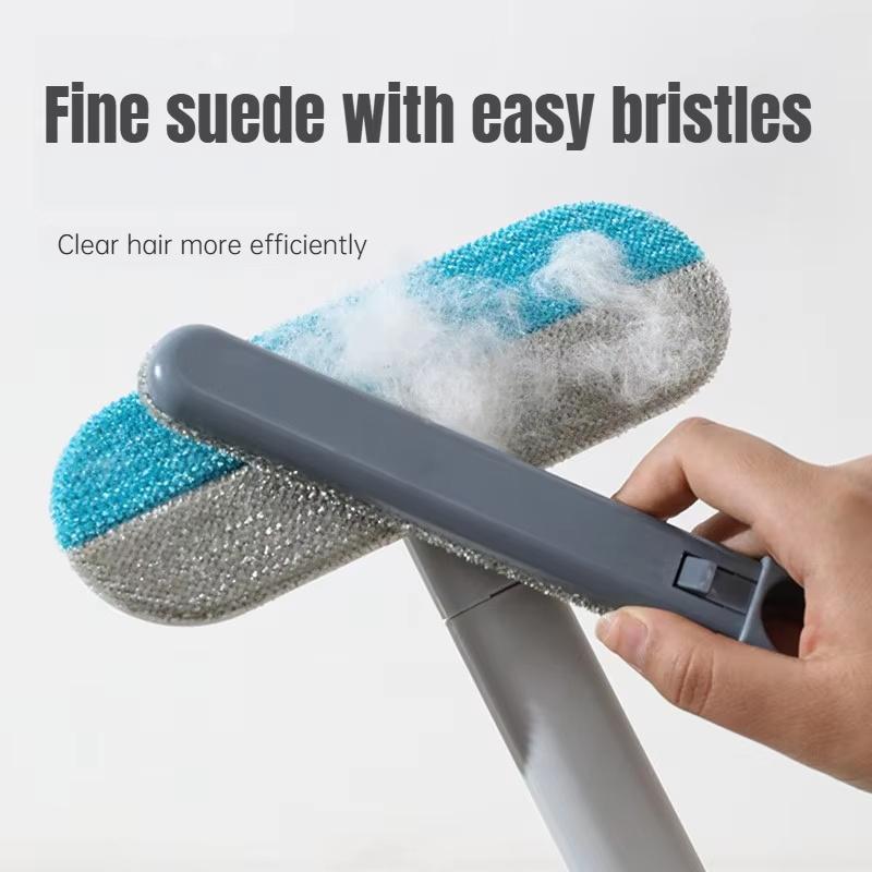 ロングハンドルペットヘアリムーバーブラシ、静電気式猫毛クリー - Furniture Hardware Manufacturer のレビューと価格