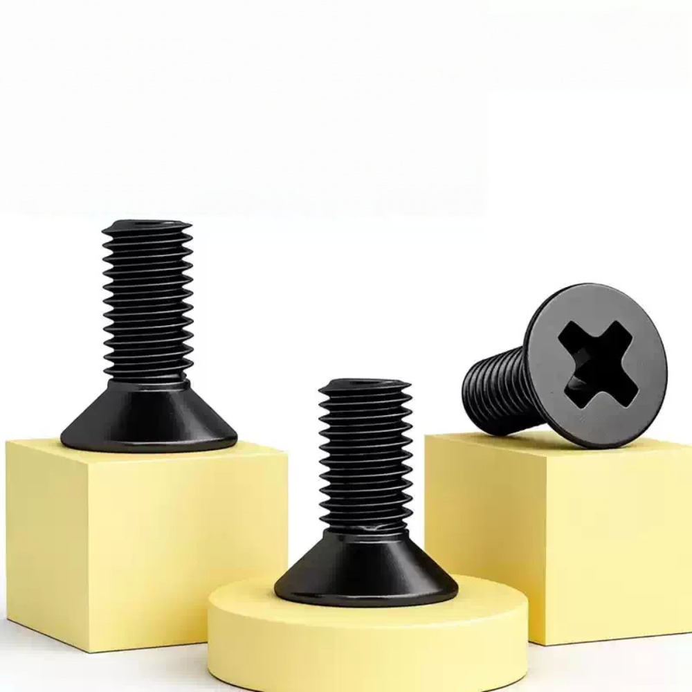 黒色炭素鋼製皿頭ねじ M4 M5 M6 長さ5‑50mm 木 - Furniture Hardware Lowes のレビューと価格