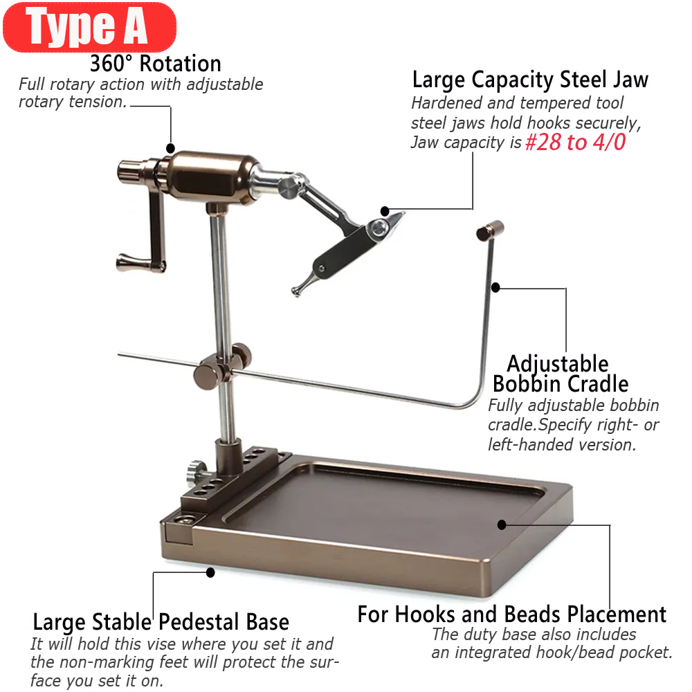 ウィフレオ 360 °   回転フライタイイングバイス釣りハ - Furniture Hardware Jig のレビューと価格